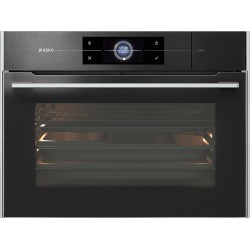 asko - OCS8478G - four vapeur combiné - inox noir brossé - gamme Elements
