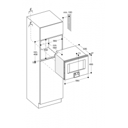 BS454 / 455 Image Encastrement