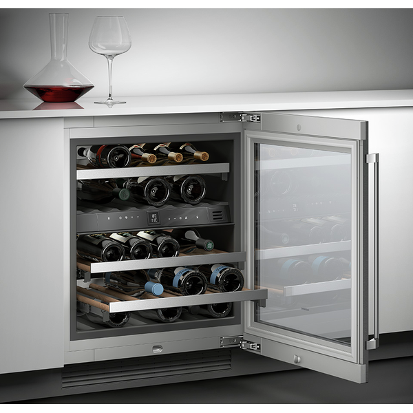 gaggenau RW404262 cave à vin porte vitrée intégrable sous plan