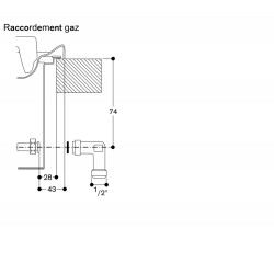 VG295220 raccord gaz