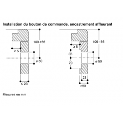 VG415111F Bouton commande